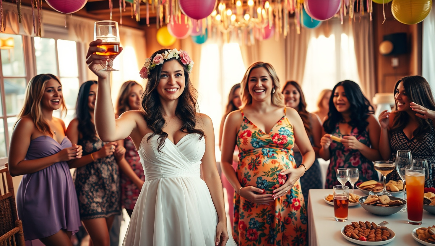 Balancing Act: Navigating the Delicate Situation of Announcing a Pregnancy at a Friends Bachelorette Party