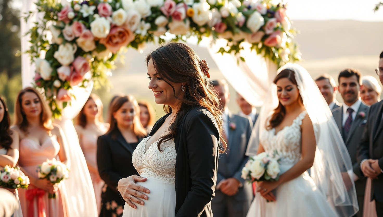 Debating if Announcing My Pregnancy at Sisters Wedding Was Wrong