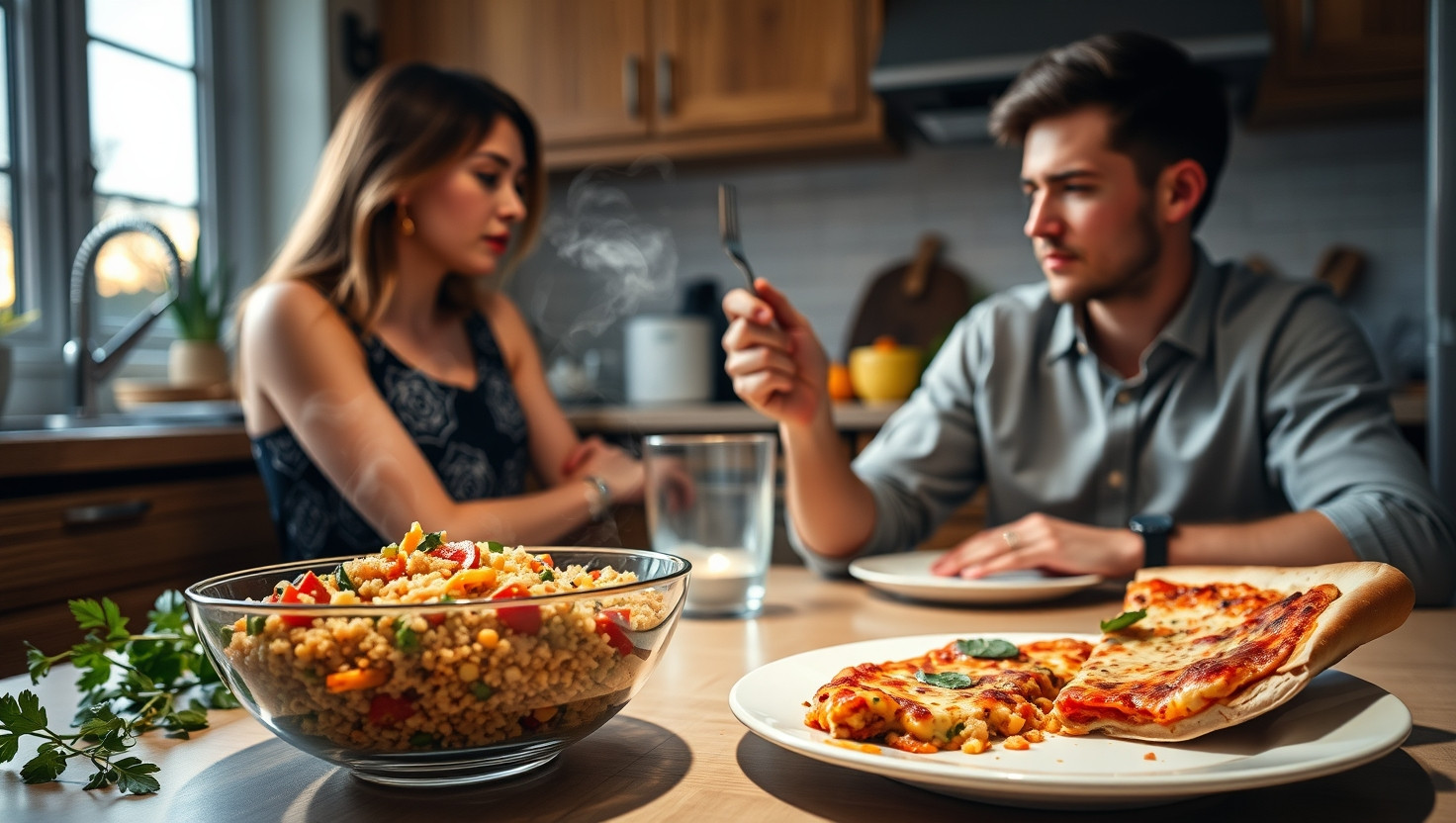 Am I Wrong for Wanting My Partner to Eat Healthy Meals I Prepare for His Well-being?