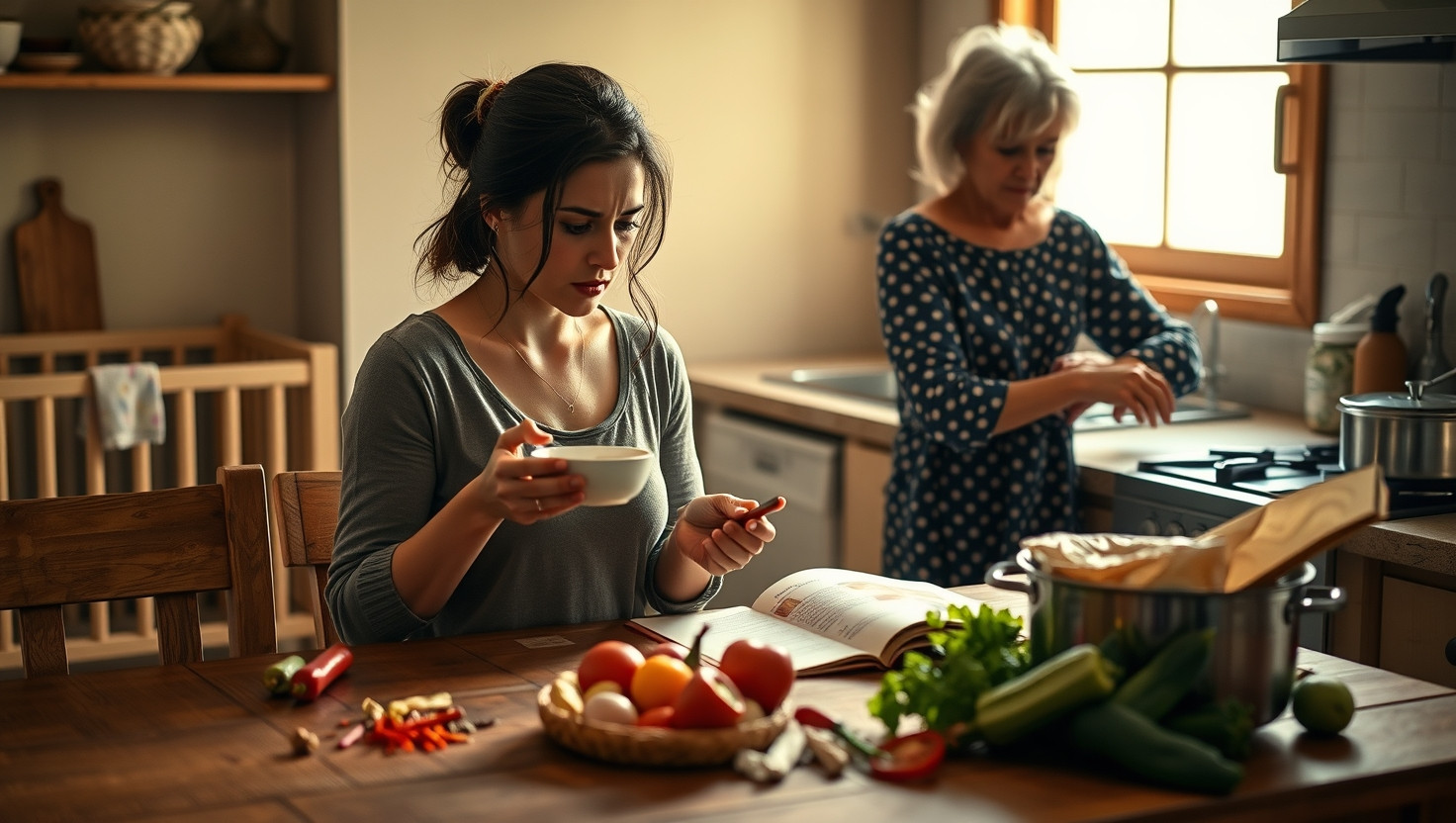 Concerned Mom Seeks Advice: Is It Wrong to Address Allergic Reactions to Grandmas Cooking?