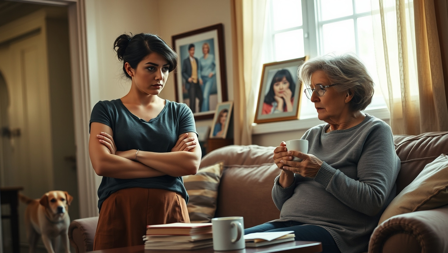 Confronting Moms Best Friend Over Spreading Family Rumors