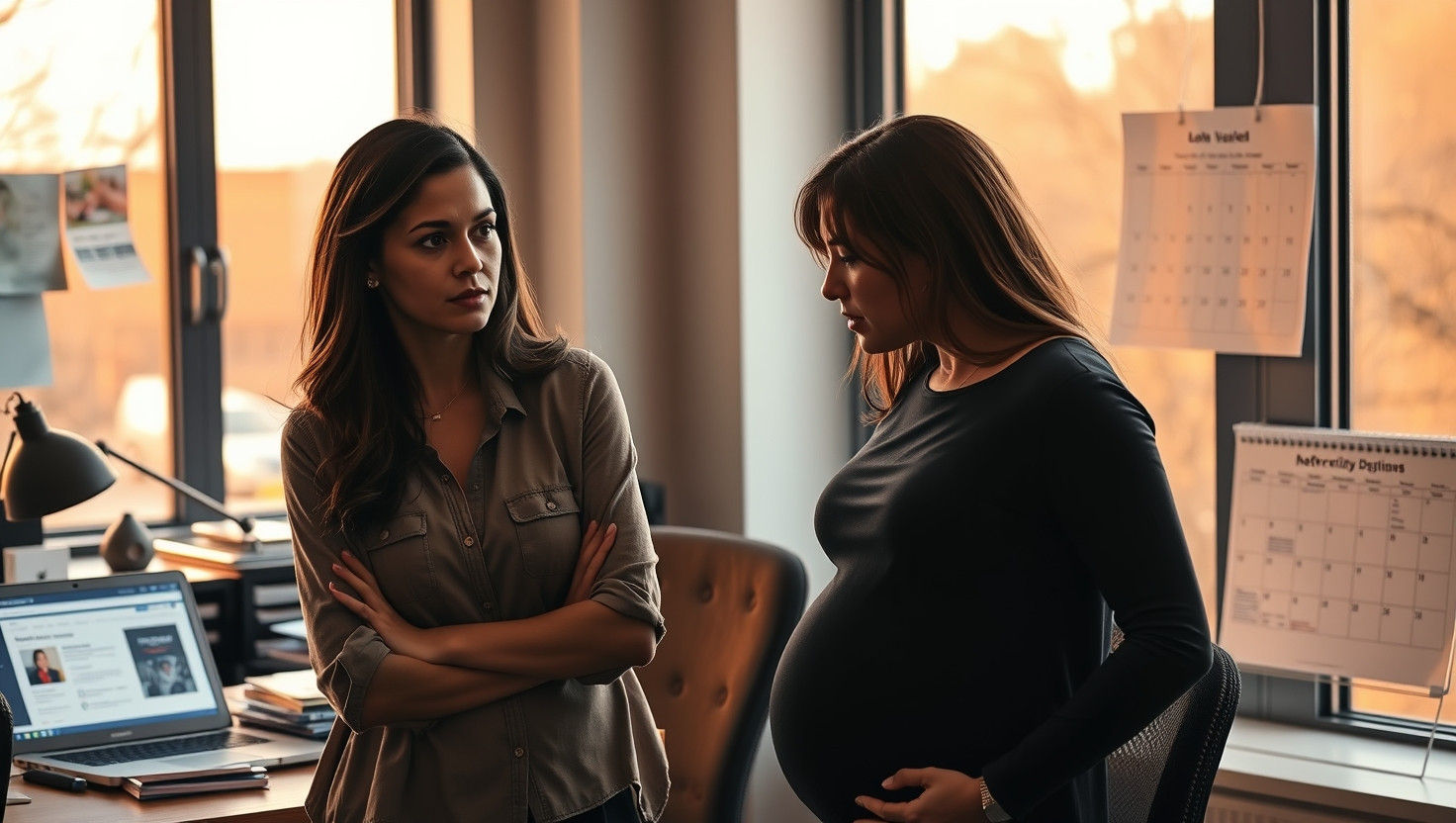 Should I Tell Our Boss About My Pregnant Coworkers Job Search?