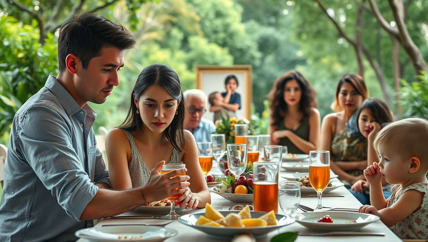 Family Reunion Surprise Turns Awkward: AITA for Hiding My Familys Estrangement from In-laws?