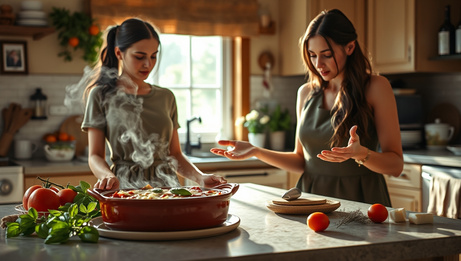 Should I Share my Familys Secret Lasagna Recipe for a Cooking Competition?