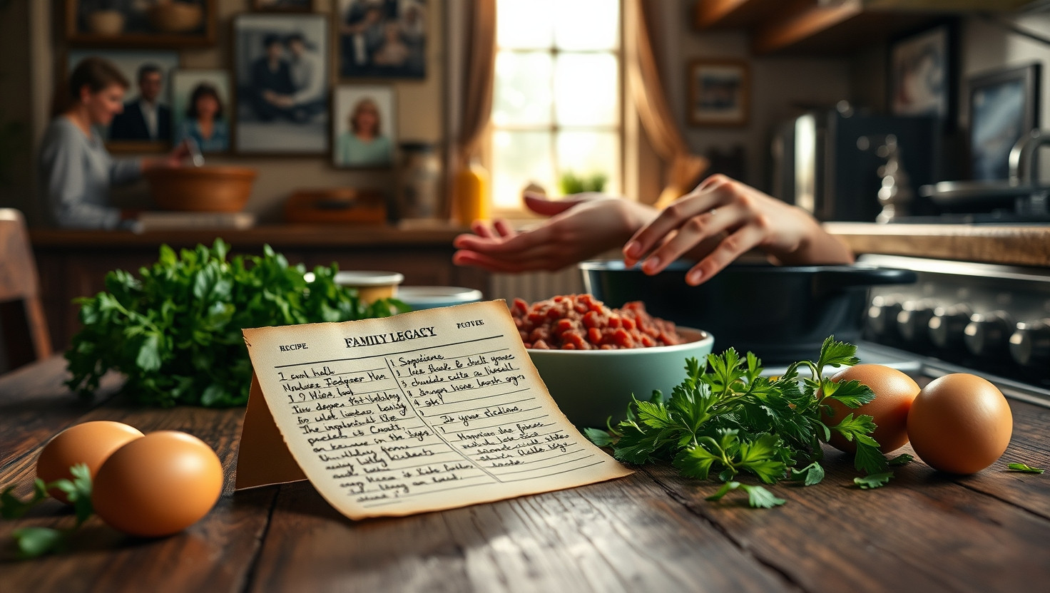 Family Feud: Cousin Demands Grandmas Secret Meatloaf Recipe for Cooking Blog - AITA?