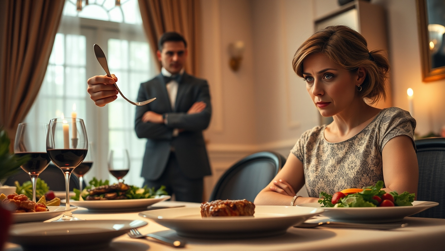 Date Disrespectfully Feeds Vegetarian Meat: AITA for Leaving Without Paying?