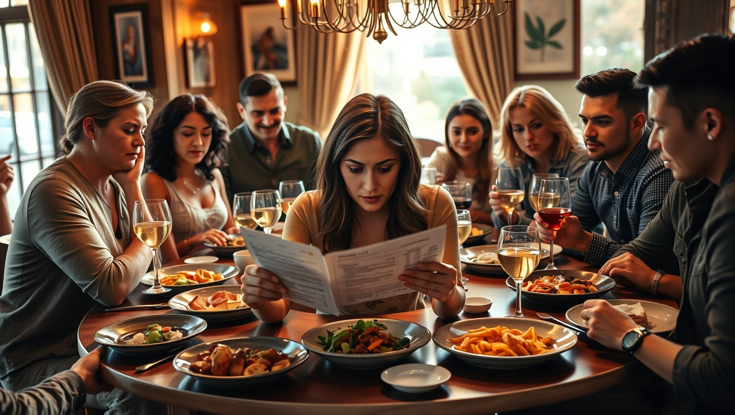 Is it Fair to Refuse Splitting Dinner Bill Evenly with Friends?