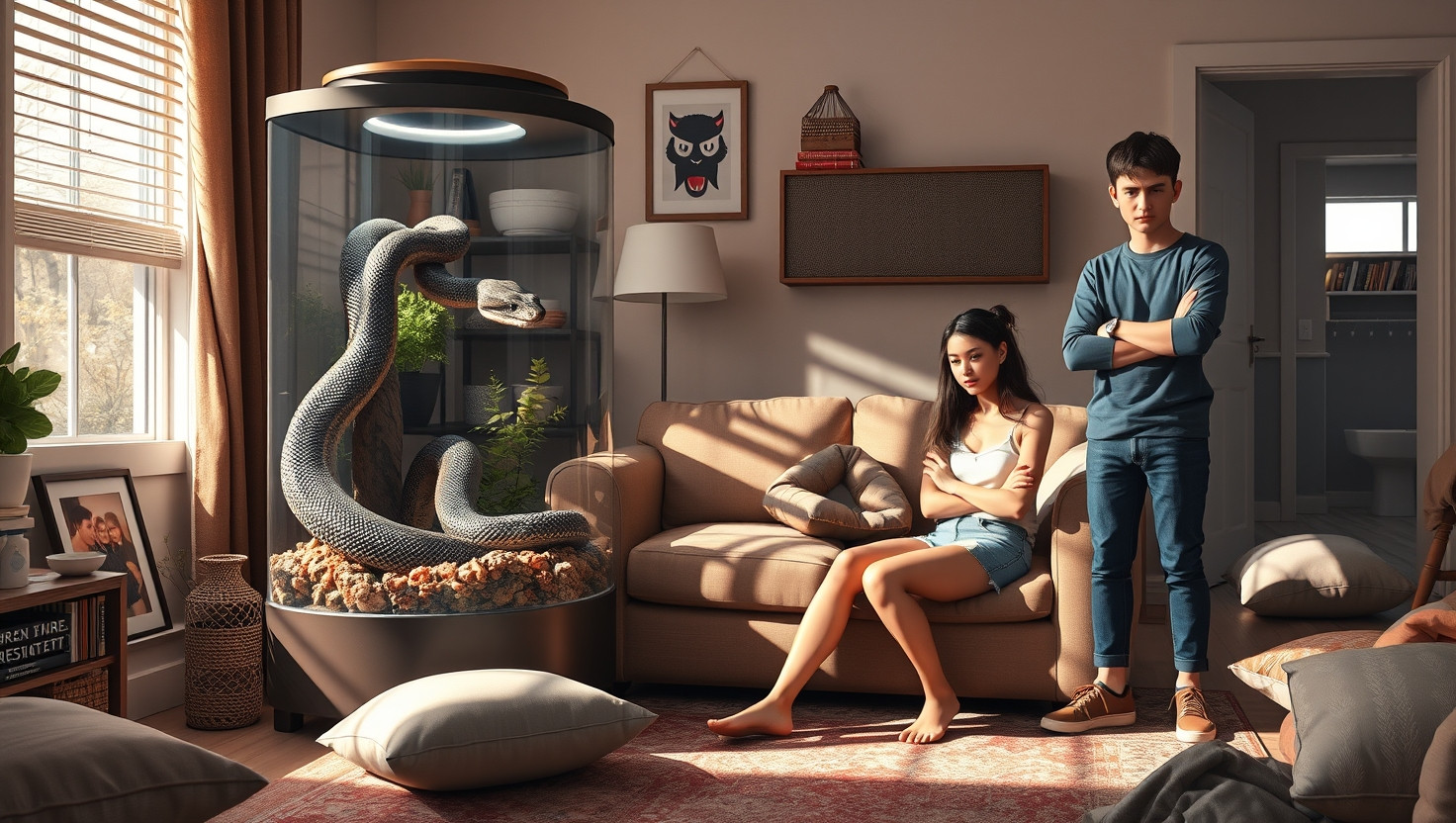 Roommate Refuses to Respect Fear of Snake: AITA for Asking for Separate Housing?