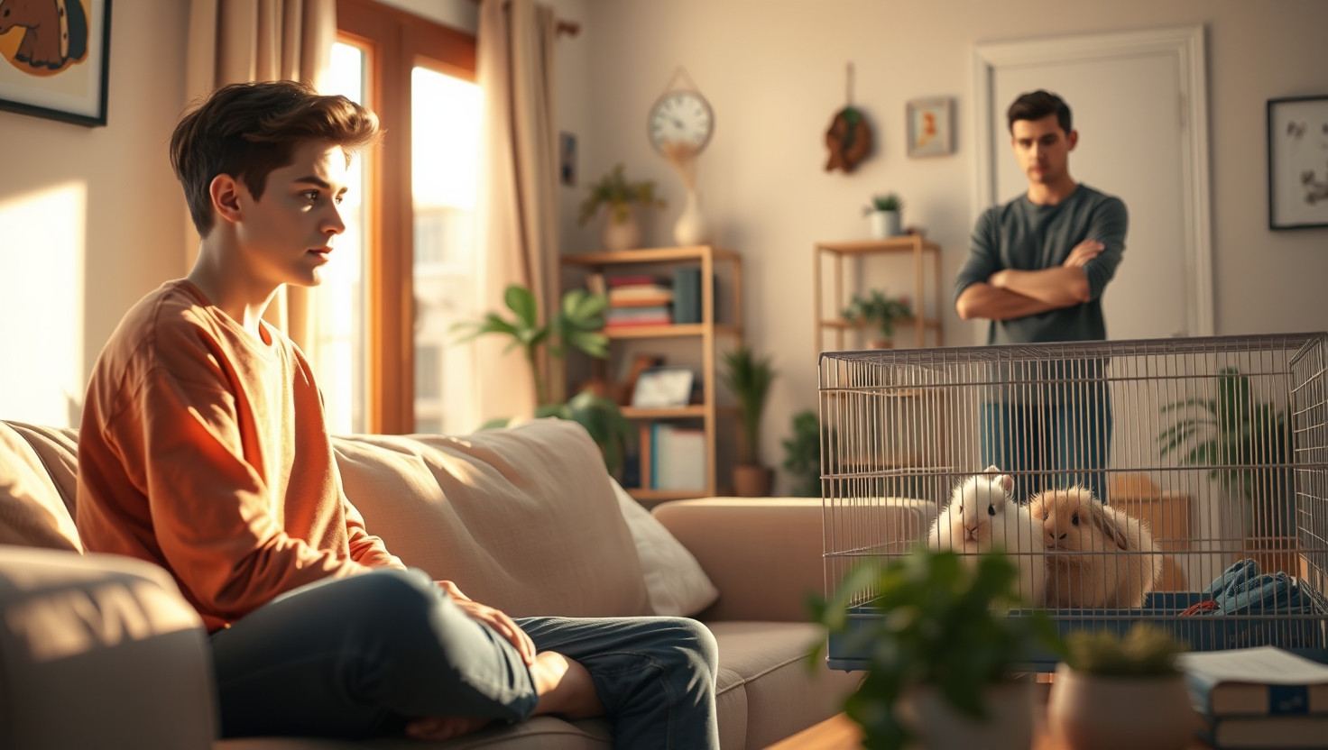 Should I Ask My Roommate to Build a Separate Room for My Pet Rabbit?