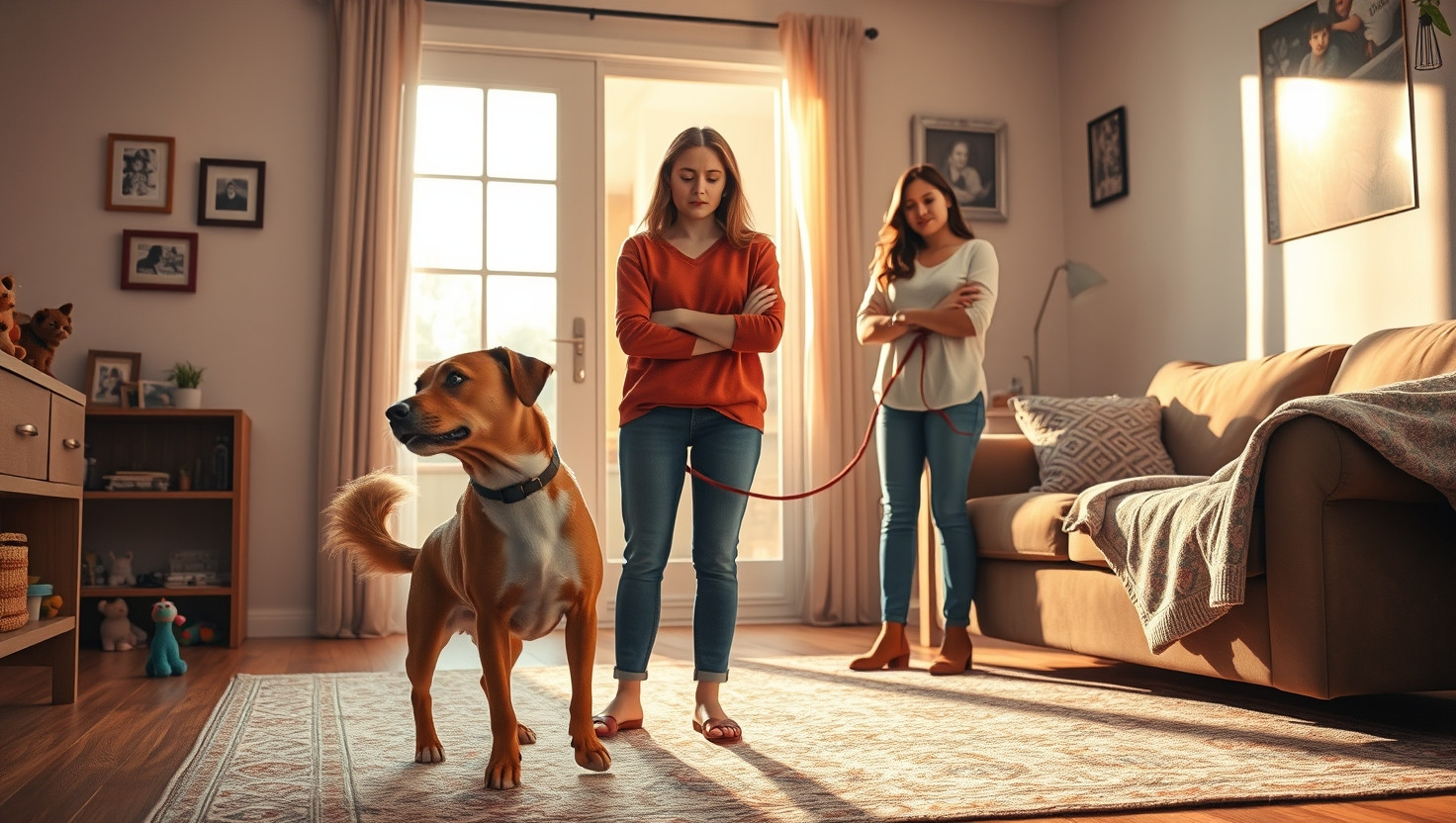 Is it wrong to question my sisters decision to adopt a pet without consulting me first?