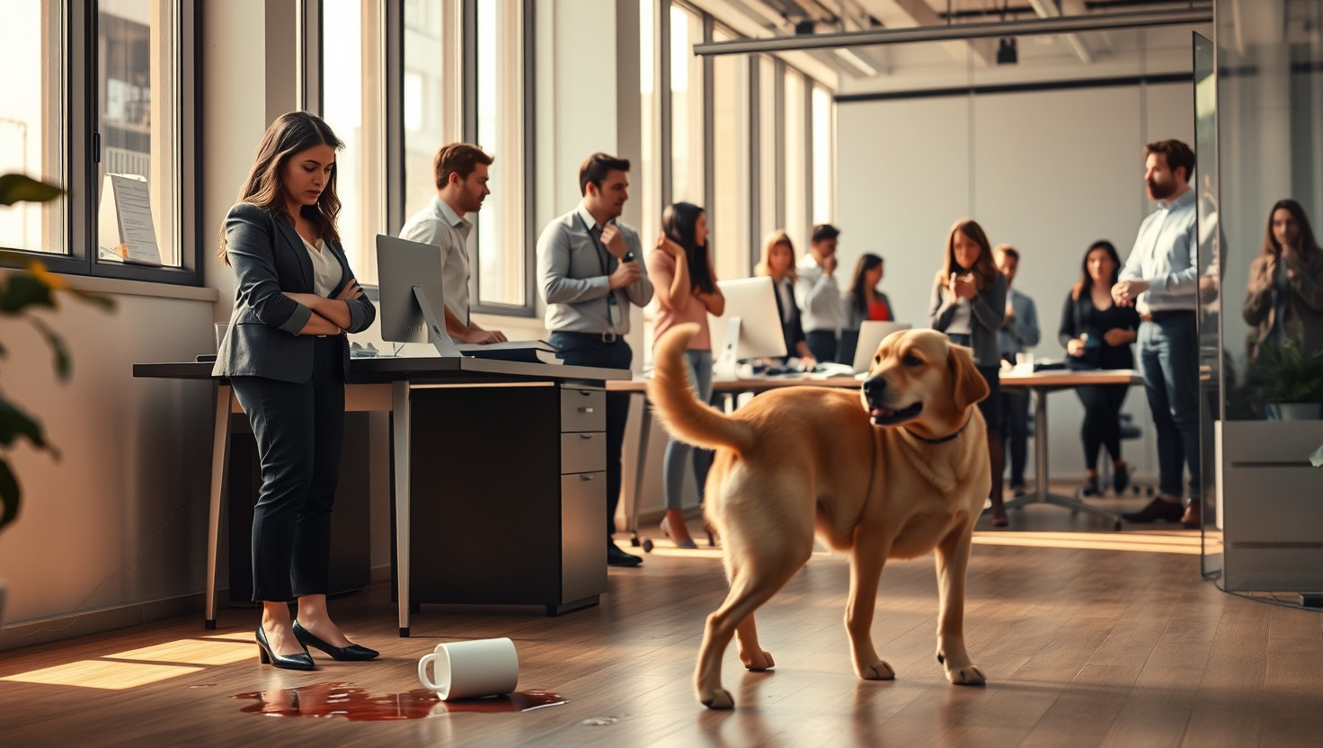Coworkers Fear of Dogs Sparks Office Controversy