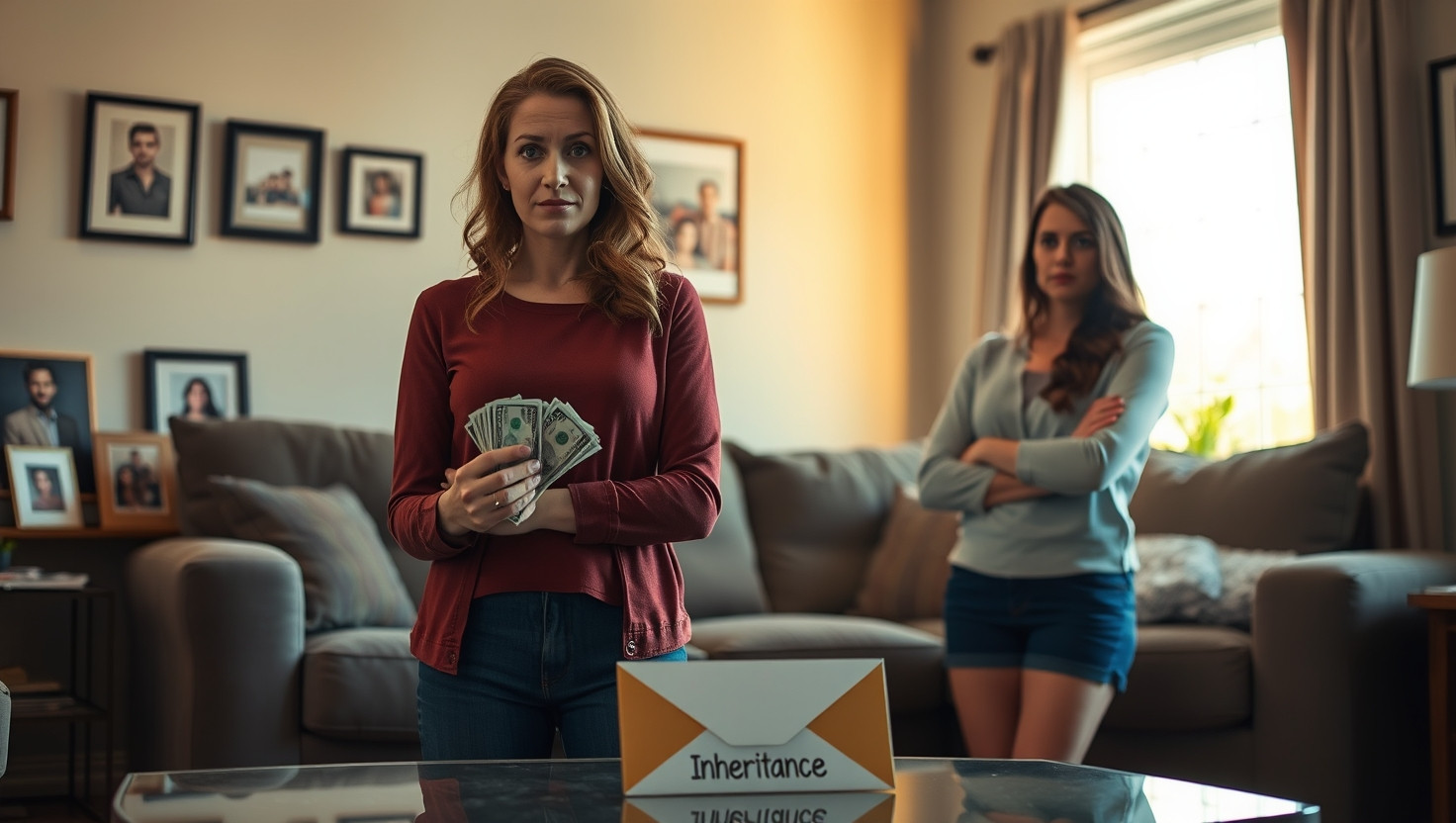 Should I Split Inheritance Unequally with Reconnected Half-Sister in Need?