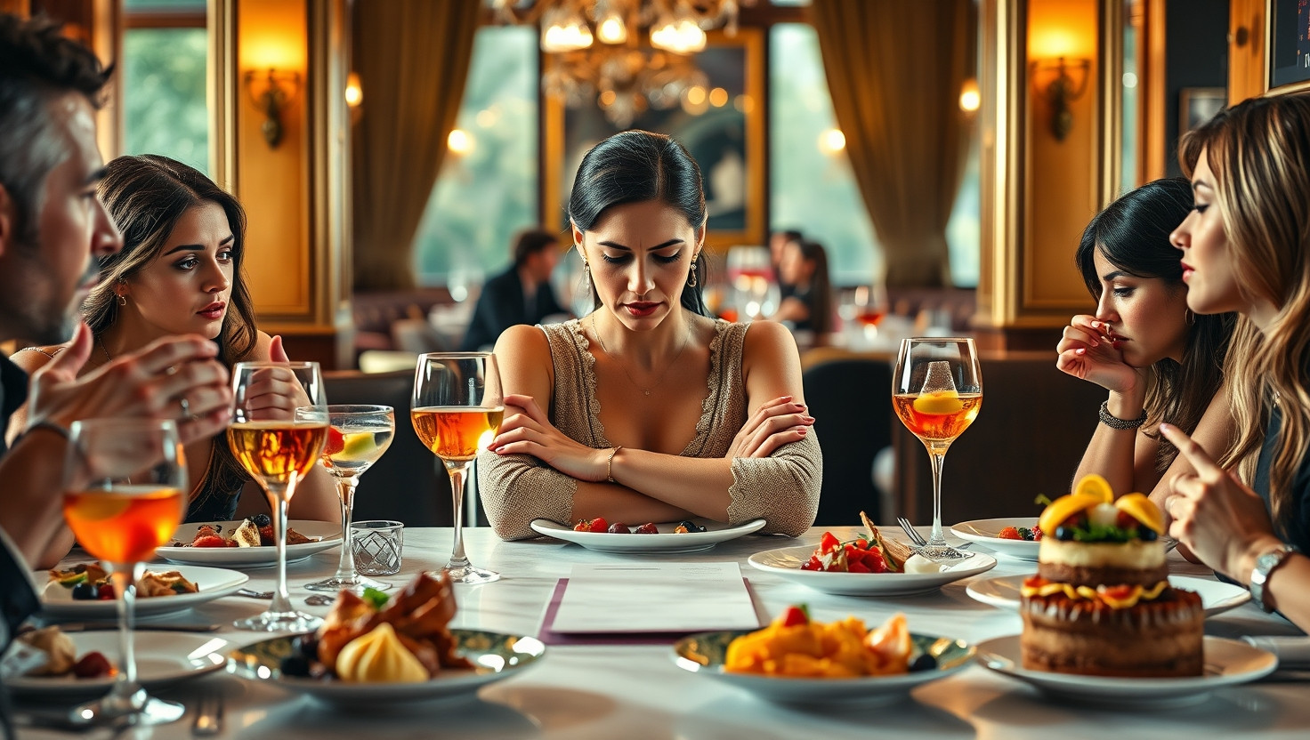 Debating Splitting the Bill: AITA for Requesting Separate Checks After Friends Extravagant Orders?