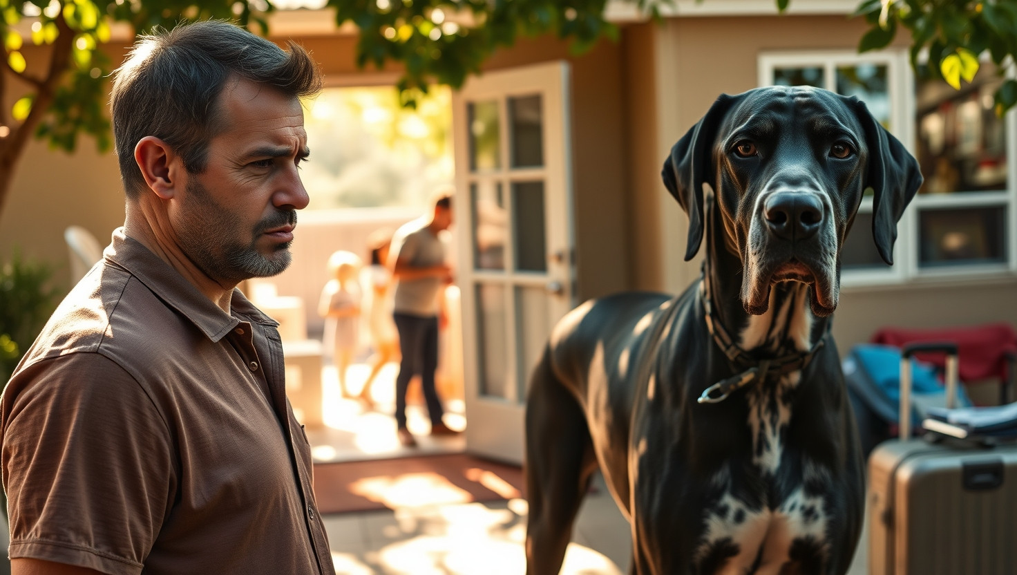 Debating Dog Sitting: Friends Aggressive Great Dane vs. Family Vacation Safety