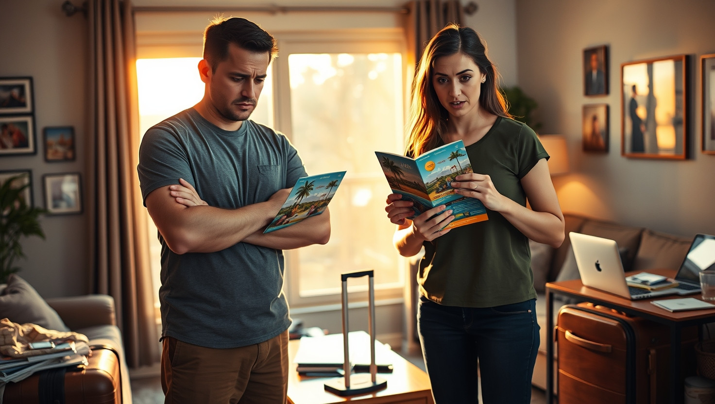 Surprise Family Vacation Backfires: AITA for Booking Without Spouses Input?