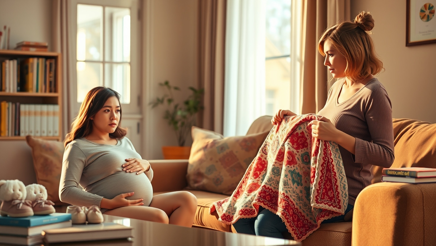 Should I Ask My Friend for Financial Help Instead of a Homemade Gift for My Baby?