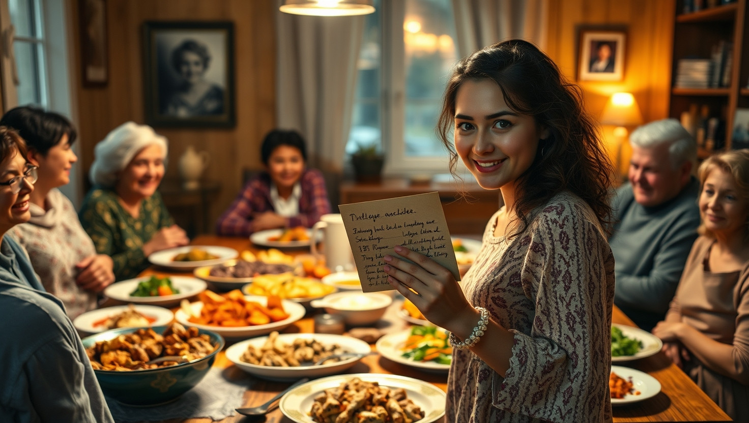 Family Recipe Betrayal: AITA for Sharing Late Grandmothers Secret Dinner Recipe?