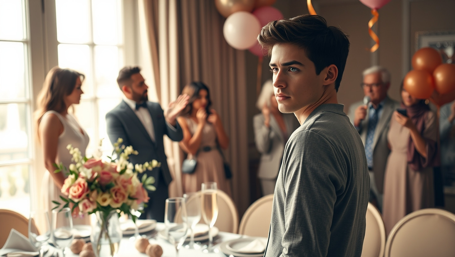 Family Intervention at Parents Anniversary Party: AITA for Walking Out?