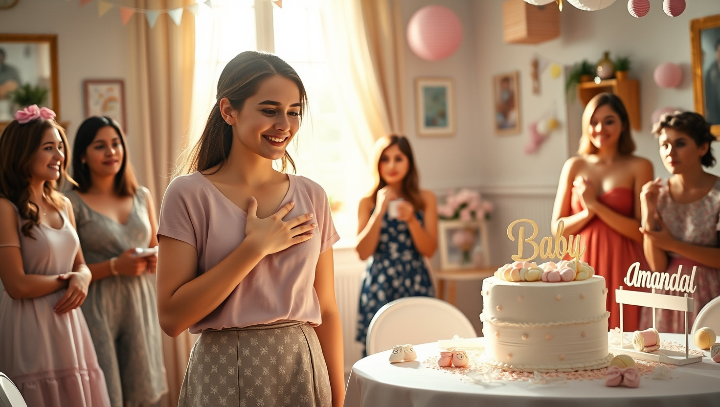 AITA for Announcing My Pregnancy at a Friends Baby Shower?