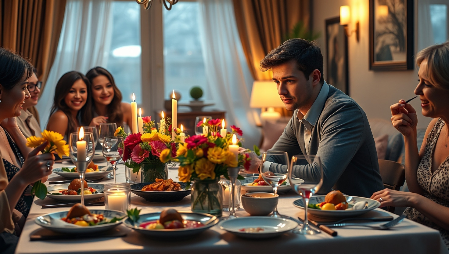 Friends Uninvited Guest Ruins Dinner Party: AITA for Asking Them to Leave?