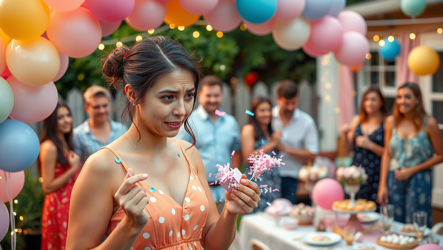 AITA for Sharing My Pregnancy News at Friends Gender Reveal Party?