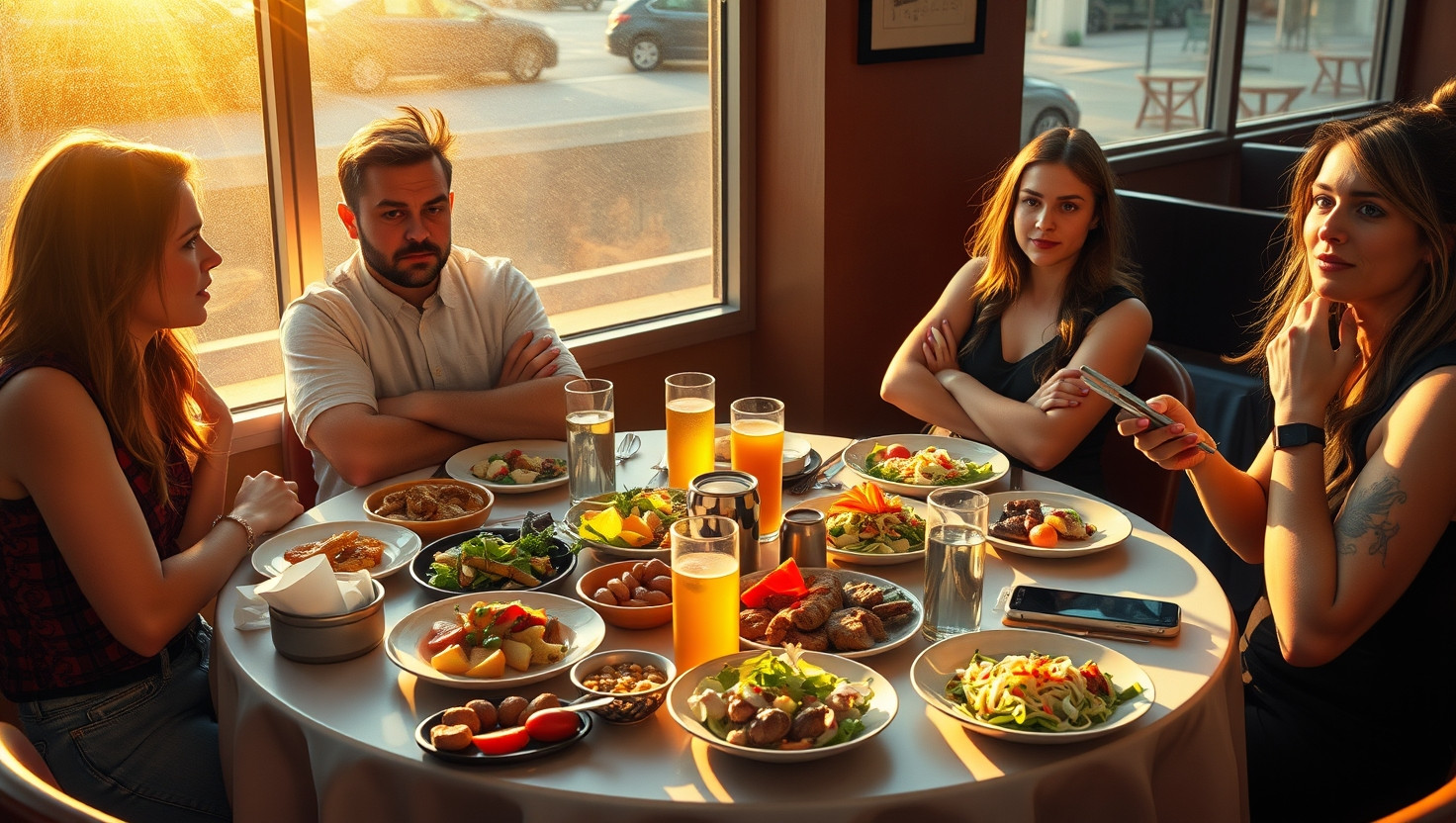 Should I Split the Bill Evenly with Friends? AITA for Insisting on Fairness?