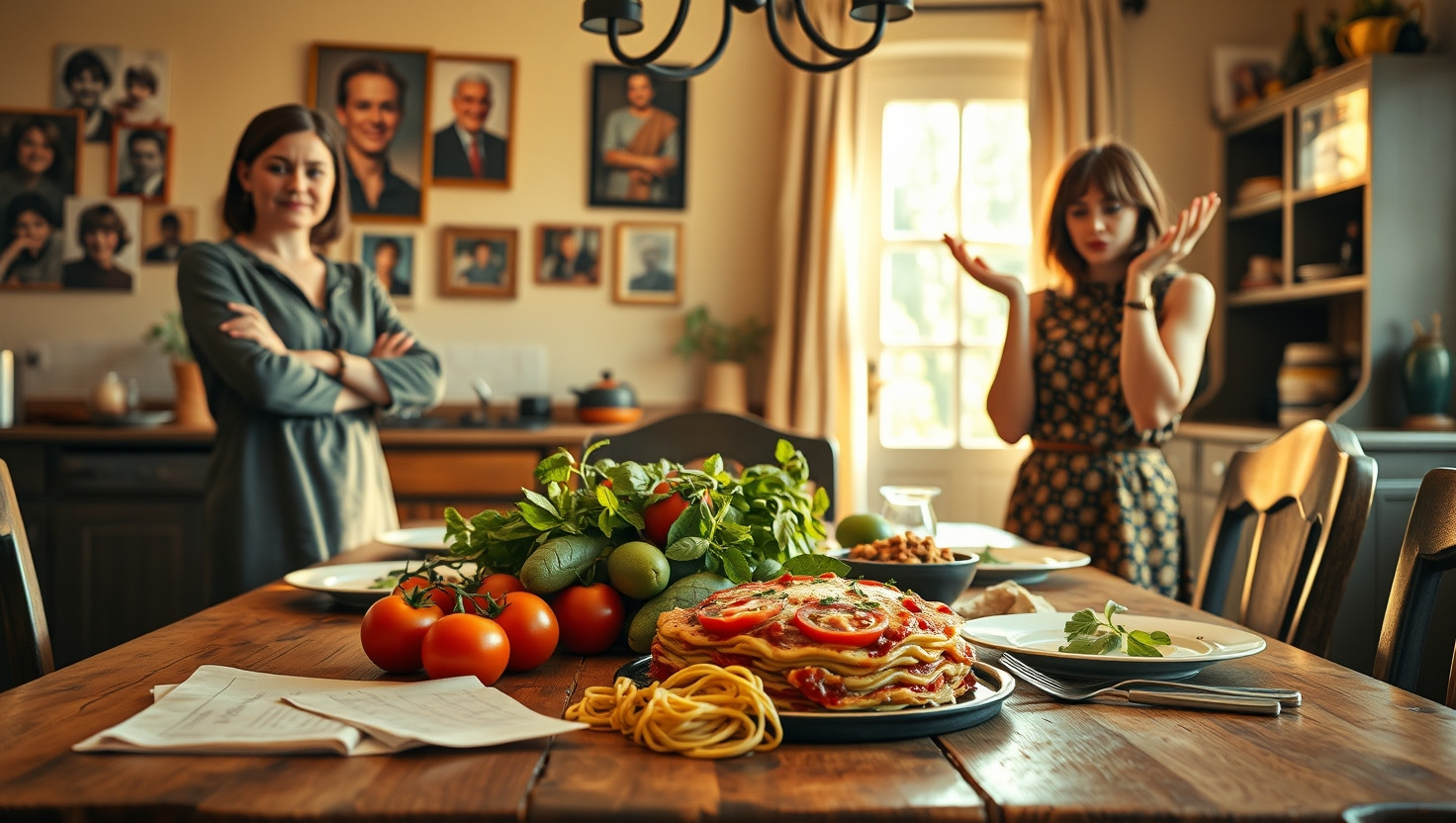 Family Feud: Should I Share My Great-Grandmothers Secret Lasagna Recipe with My Cousin for a Cooking Competition?