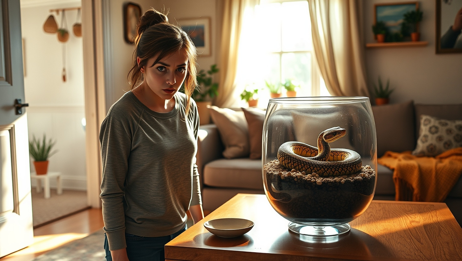 Friend Adopts Snake Despite My Phobia: AITA for Skipping Party?