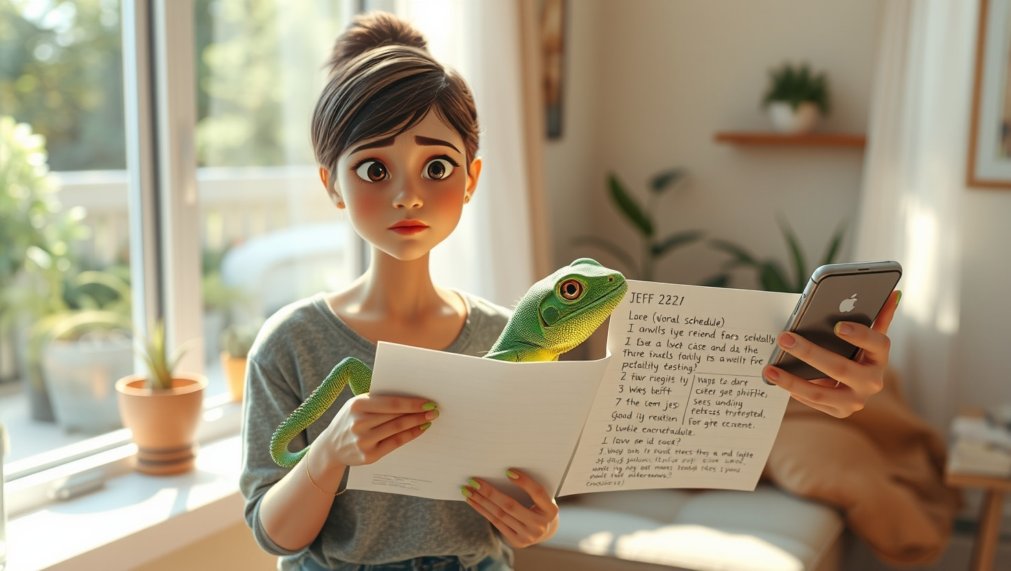 Friends Urgent Lizard Sitting Request Sparks AITA Debate