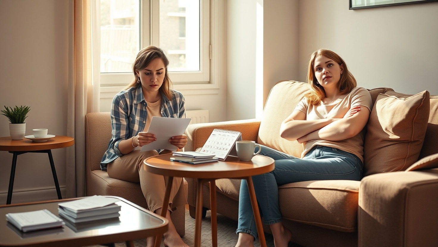 Roommate Late on Rent: Am I Wrong to Ask for Extra Payment?