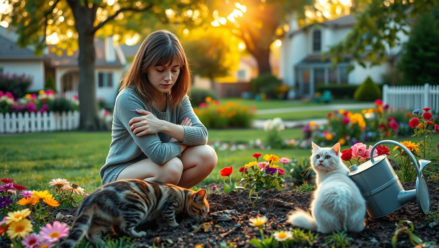 Neighbors Cat Ruins My Garden: AITA for Refusing to Groom It?