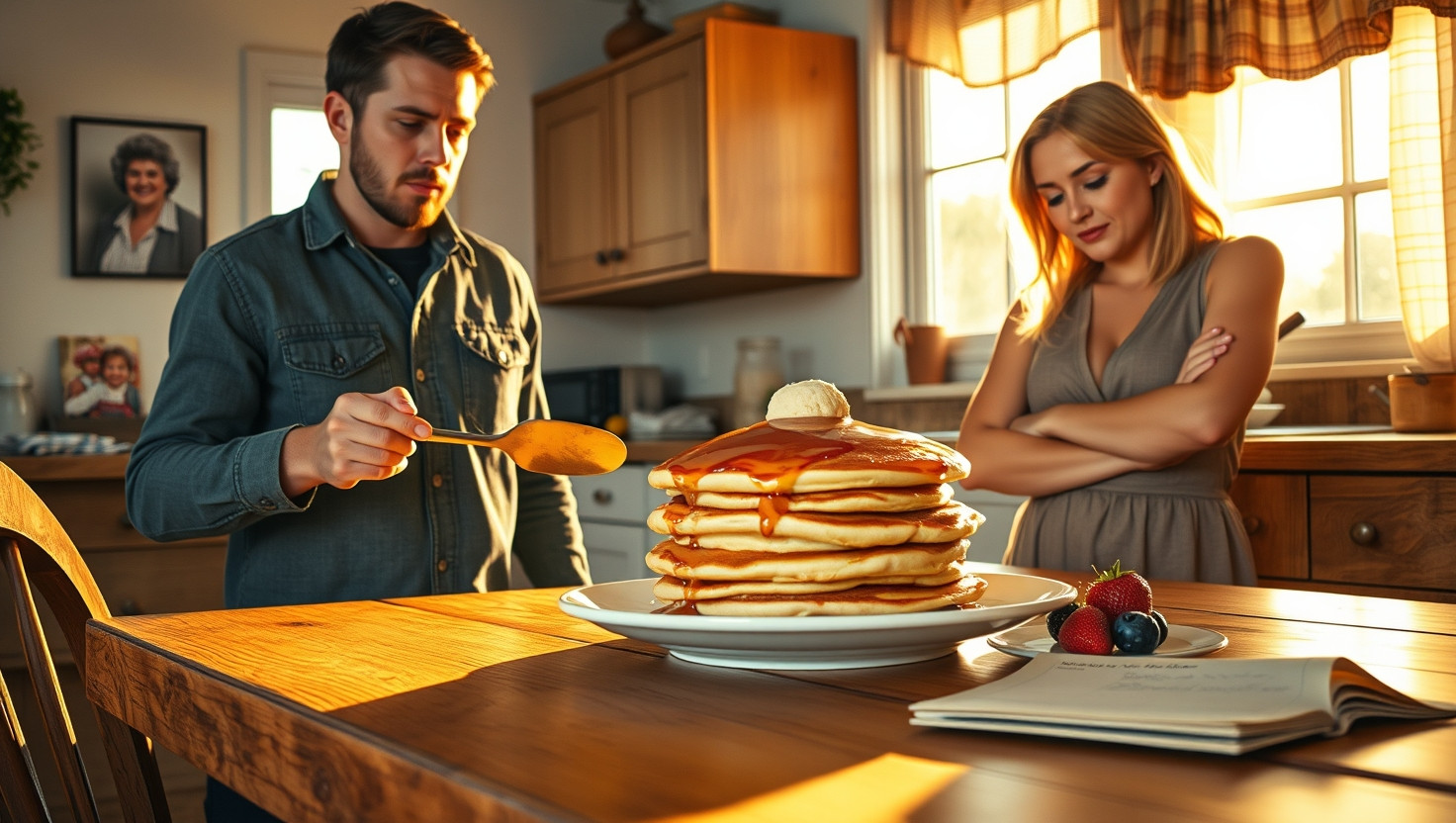 Refusing to Share Grandmas Famous Pancake Recipe - AITA for Keeping it from Sister?