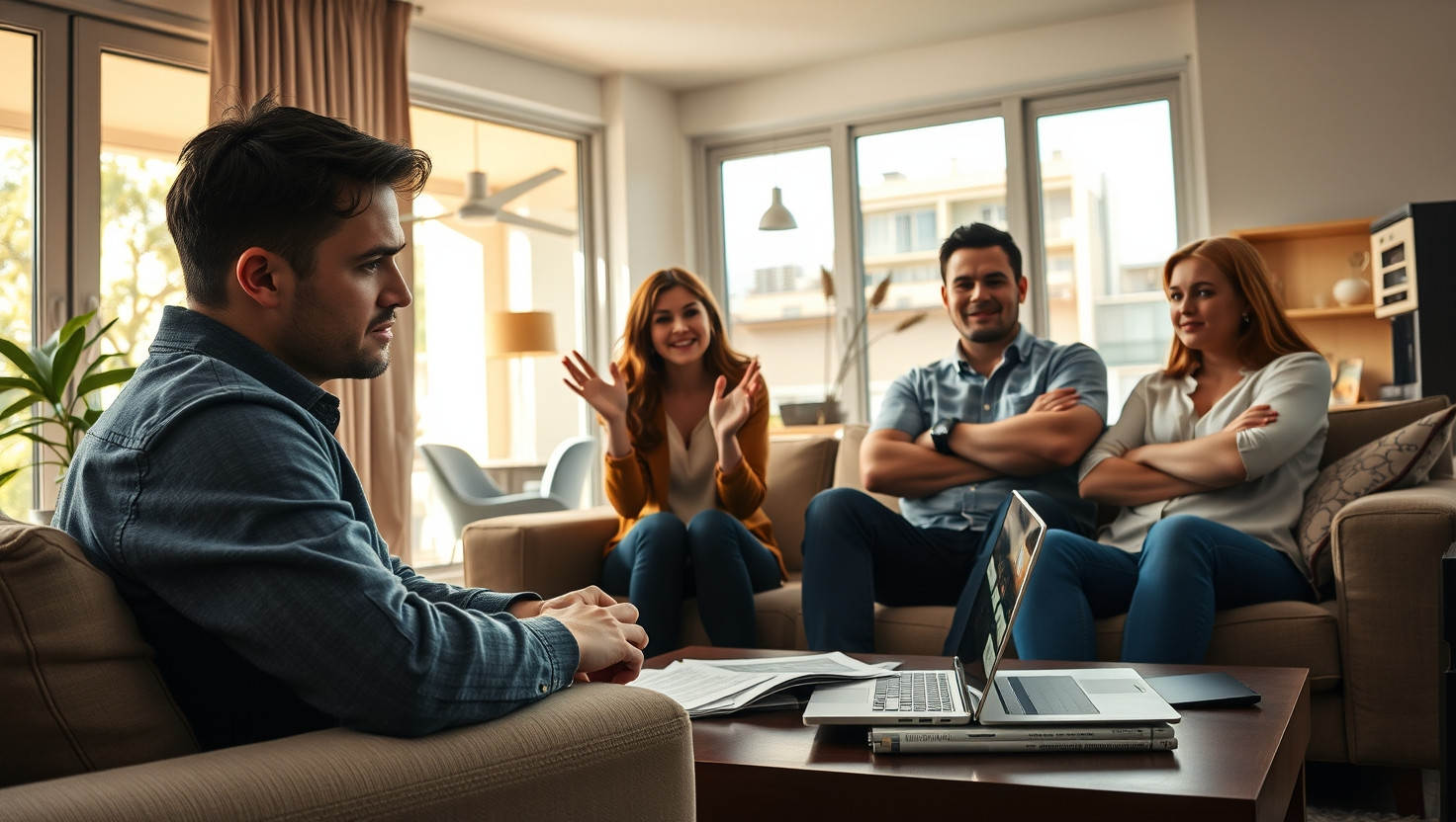 AITA for objecting to equal rent split after flatmates upgrade to luxury apartment?