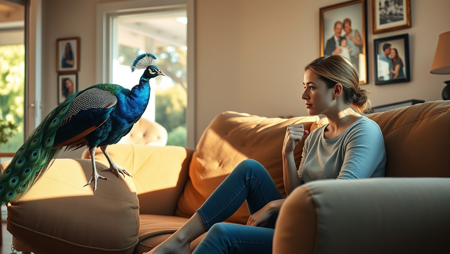 Should I Refuse My Sisters Emotional Support Peacock Over Fear of Birds?
