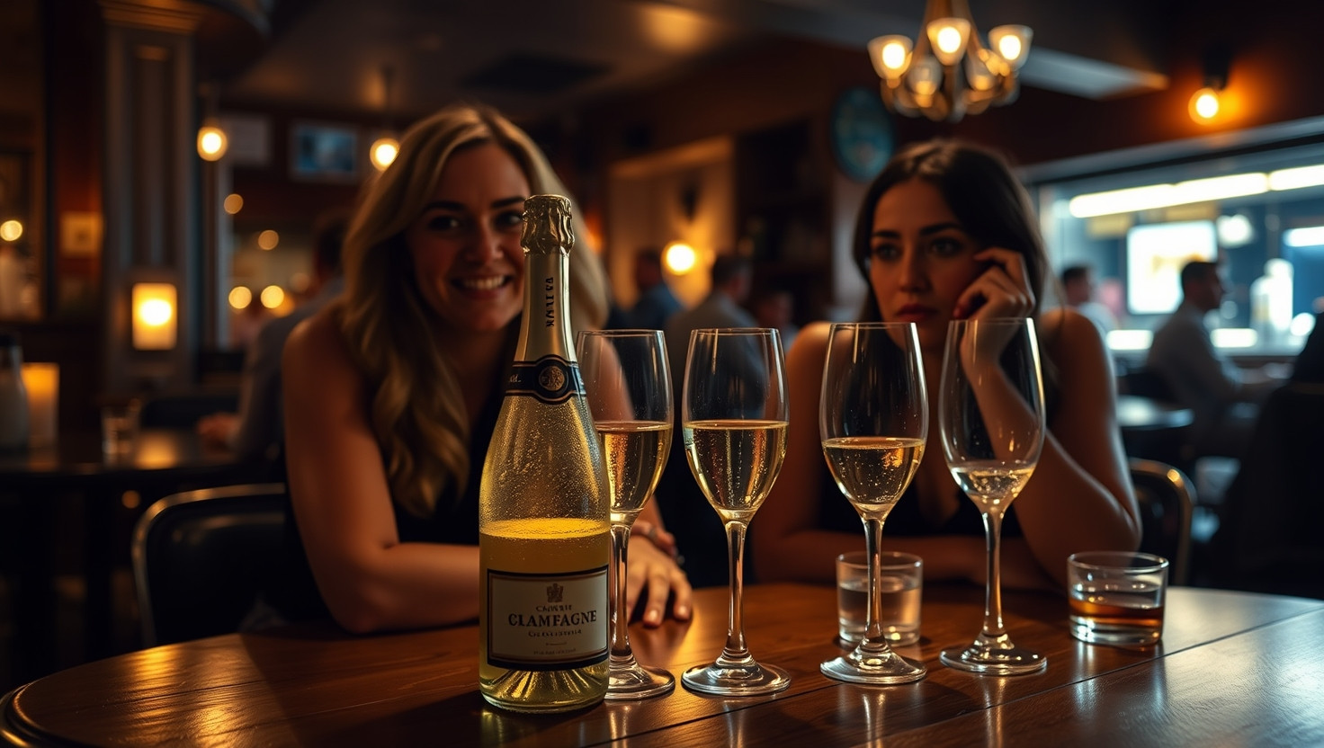 Friends Surprise Champagne Expense Leaves Me Questioning: AITA for Declining to Pay?