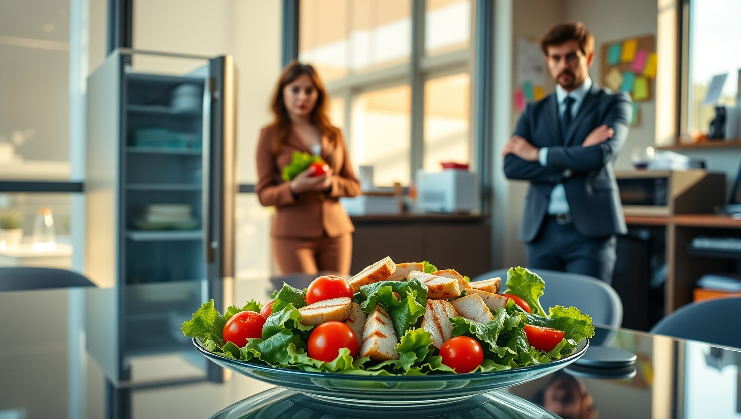 Should I Share My Homemade Salad with a Coworker Who Dislikes Their Lunch?