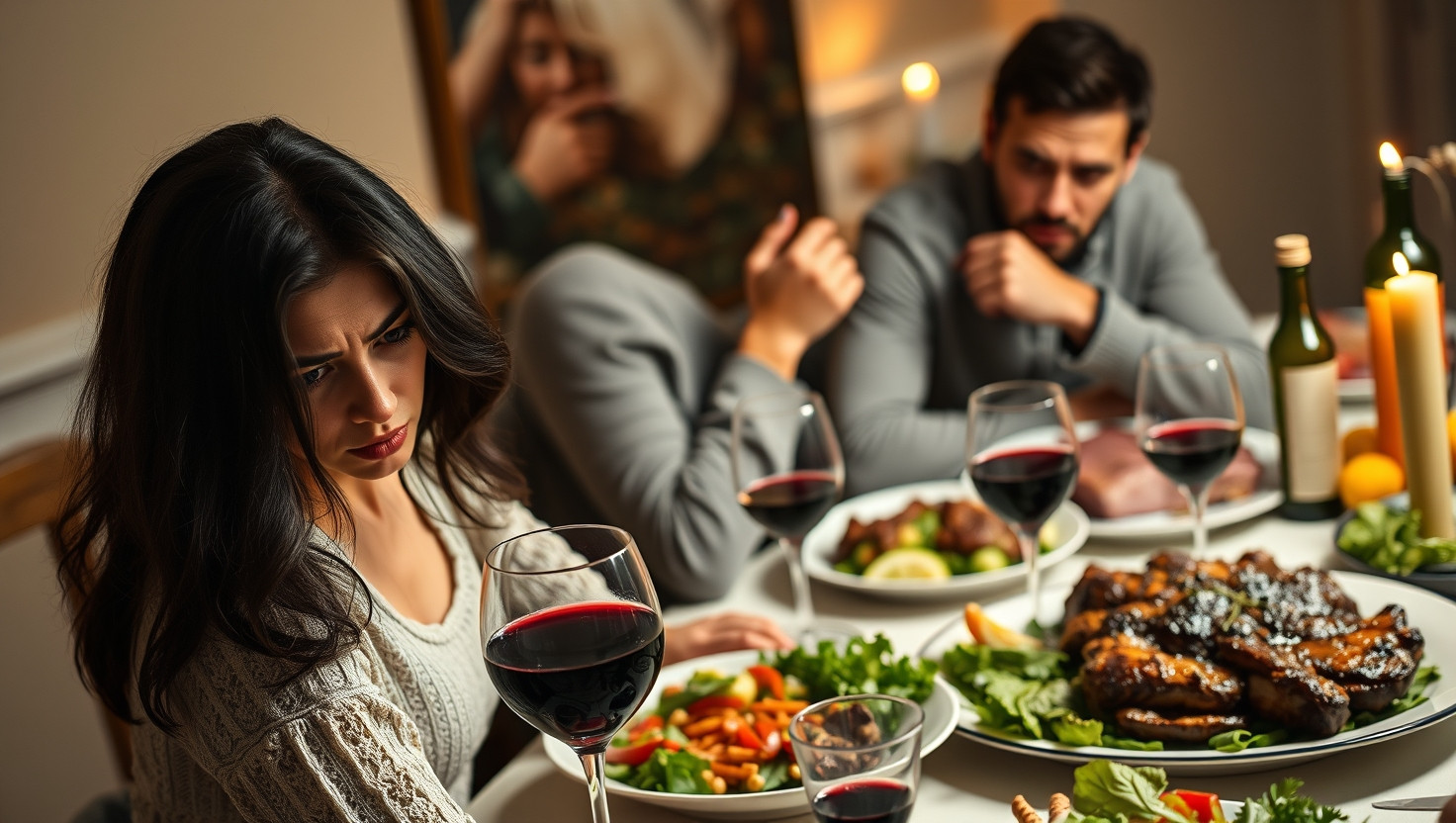 Vegetarian Faces Dinner Table Drama Over Partners Meat Diet - AITA?