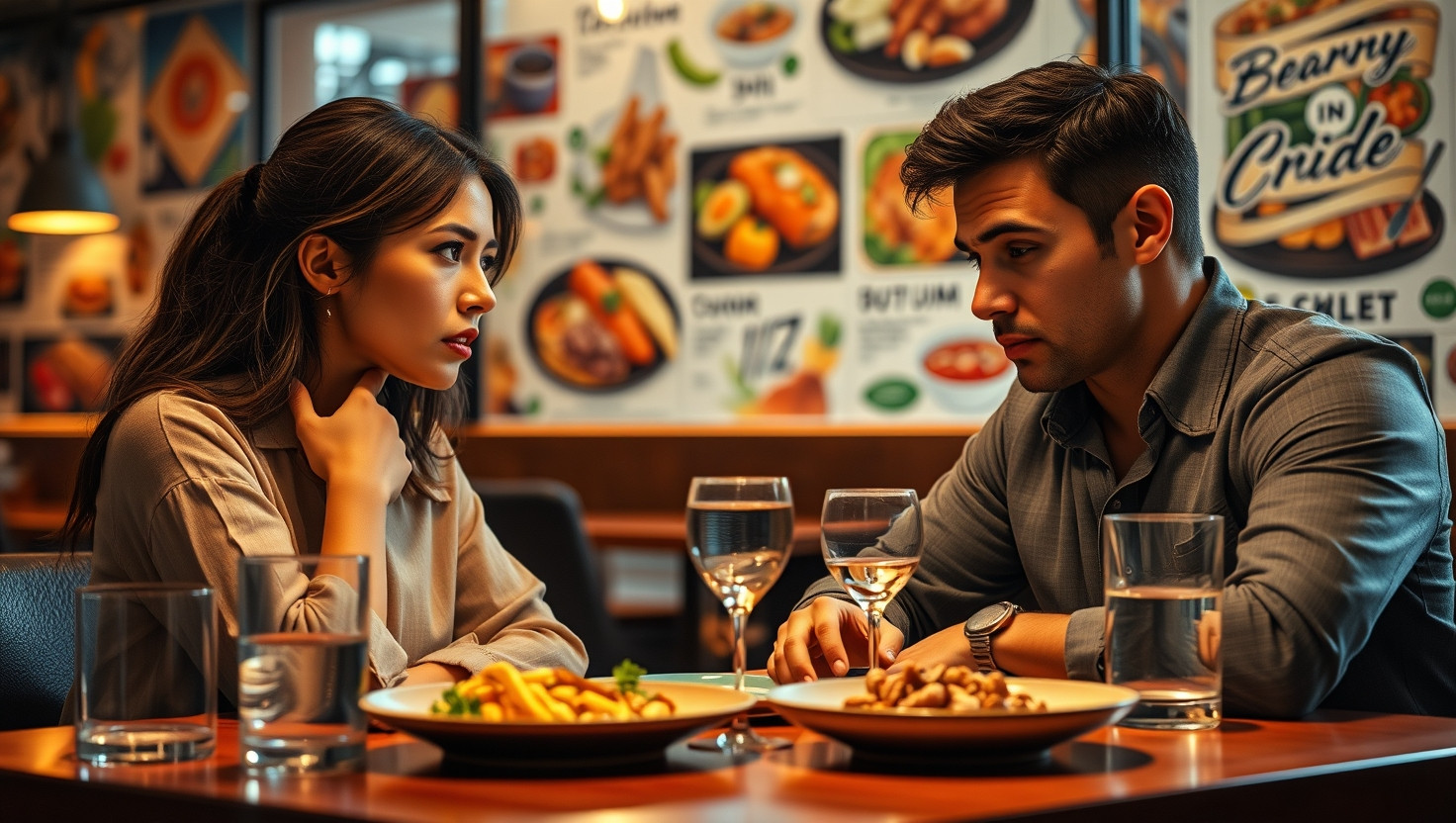 Disastrous Dinner Date: AITA for refusing to let my date choose the restaurant?