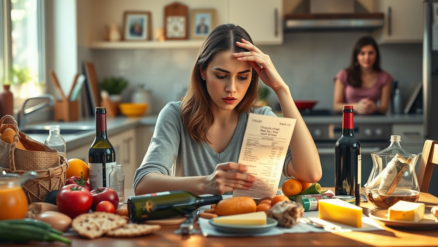 Friend Adds Luxury Items to Grocery Bill Without Consent, AITA for Refusing to Split Costs?