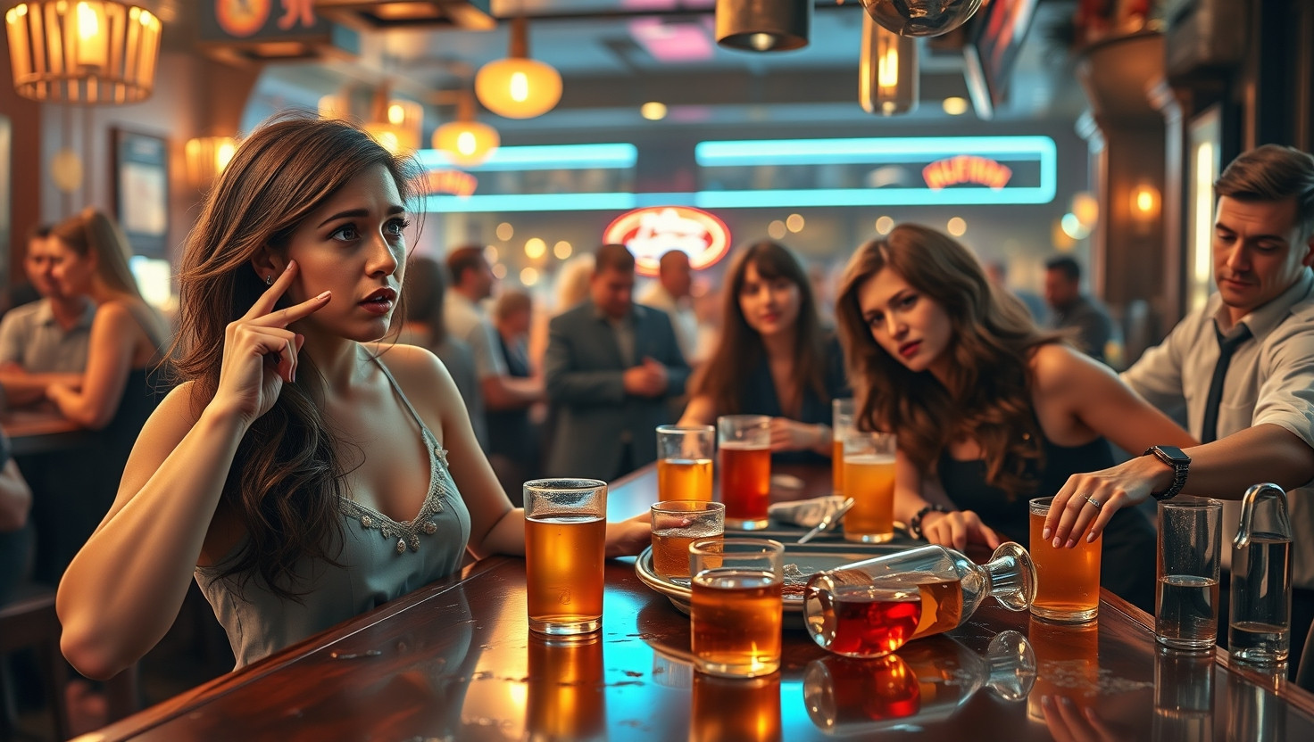 Should I Ask My Friend to Pay for the Drinks She Knocked Over at the Bar?