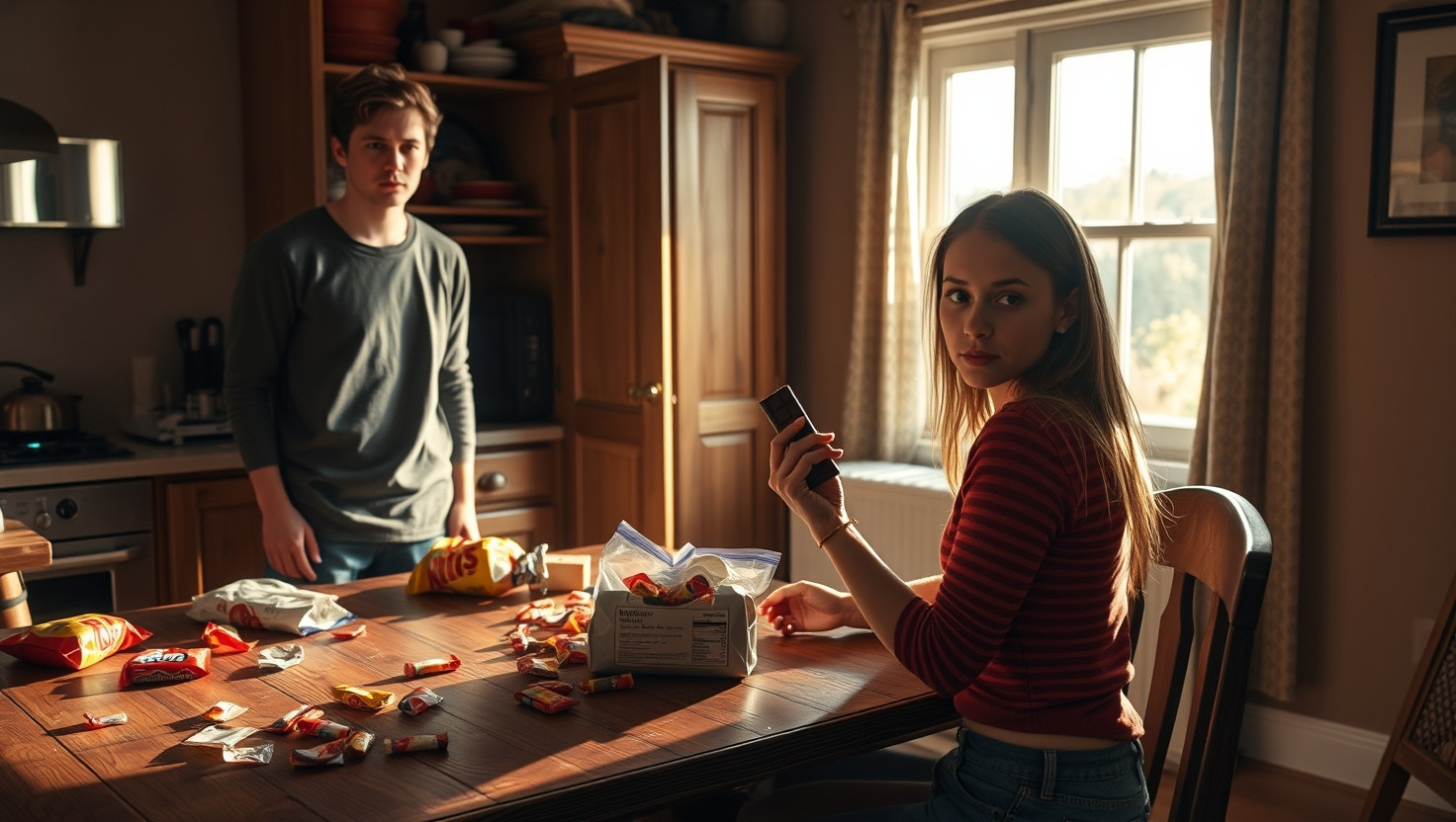 Roommates Girlfriend Caught Red-Handed Stealing Snacks: AITA for Confronting Her?