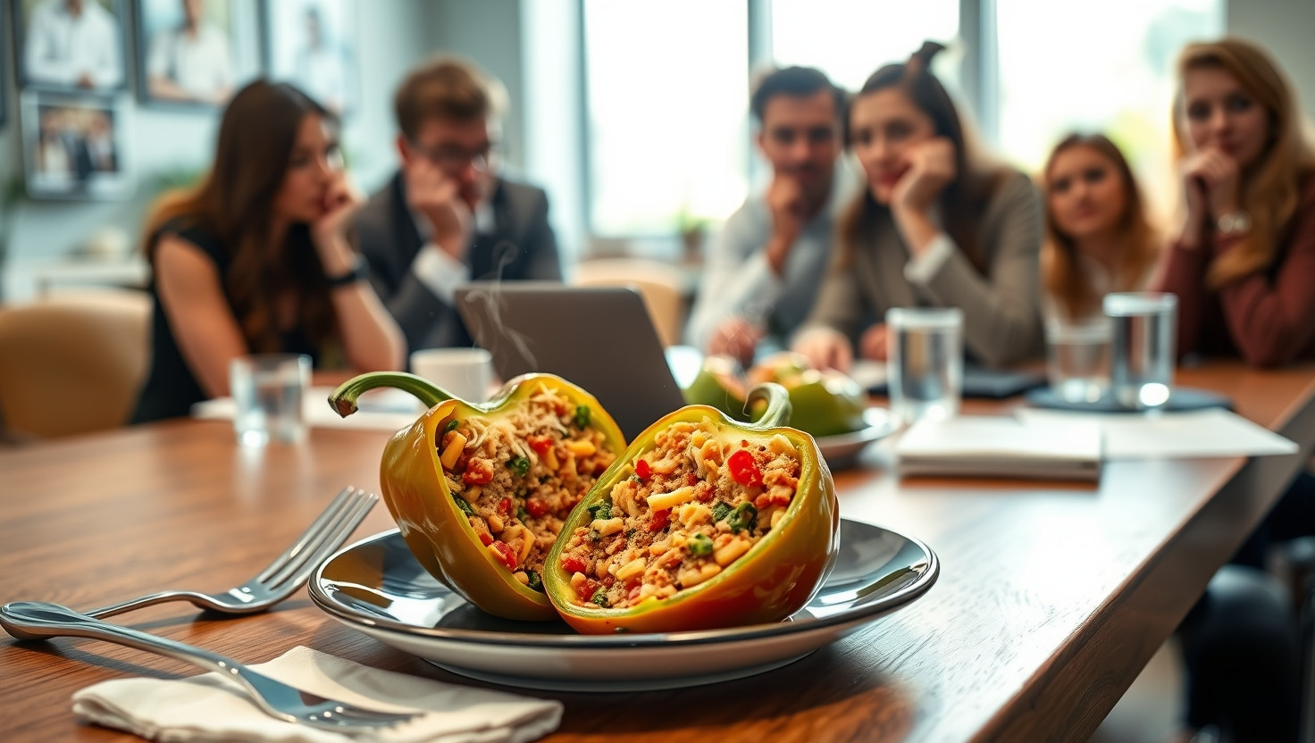 Work Lunch Drama: Am I Wrong for Keeping My Legendary Stuffed Peppers to Myself?