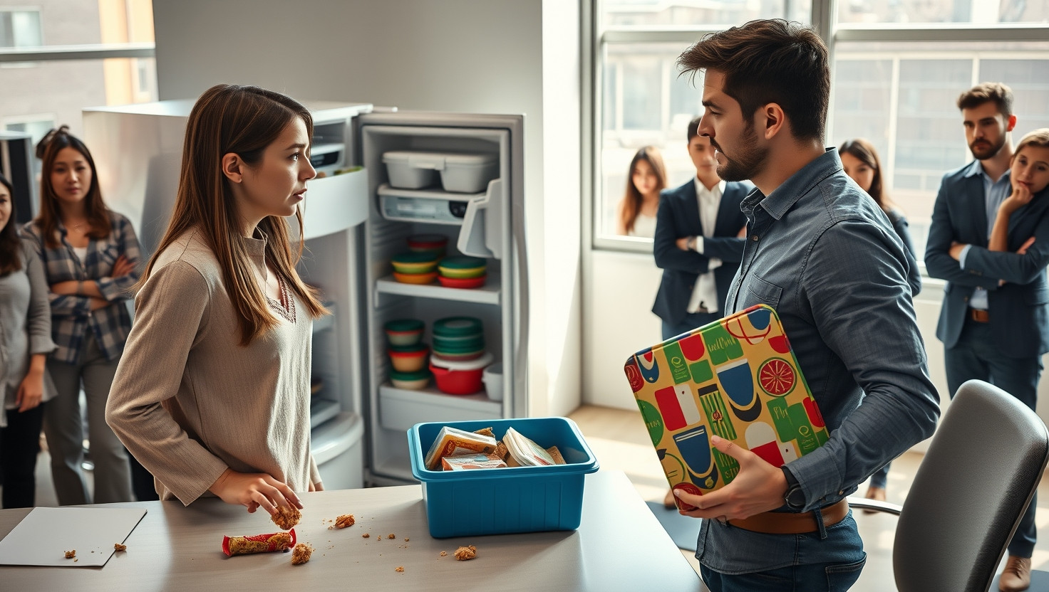 Confronting Coworker Over Lunch Theft: Am I in the Wrong?