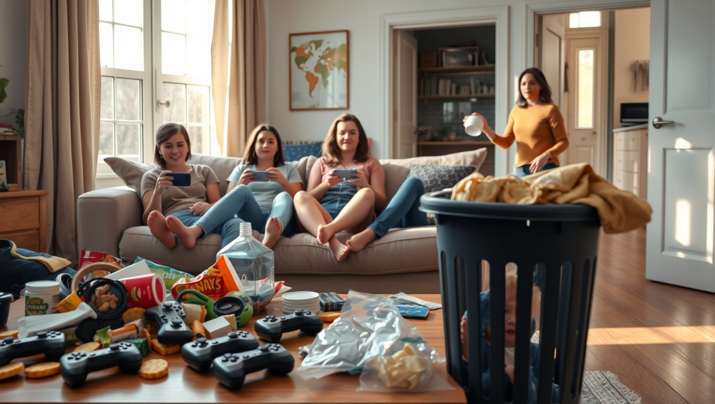 Unfair Rent Split: AITA for Wanting Roommates to Contribute to Chores?