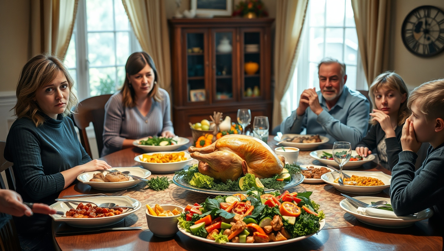 Thanksgiving Vegan Switch-Up Sparks Family Drama: AITA for Changing Turkey Tradition?