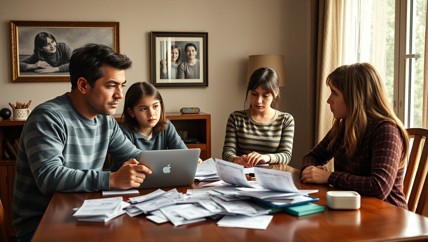 Should I Split Family Expenses Equally with Siblings Despite Dads Financial Struggles?