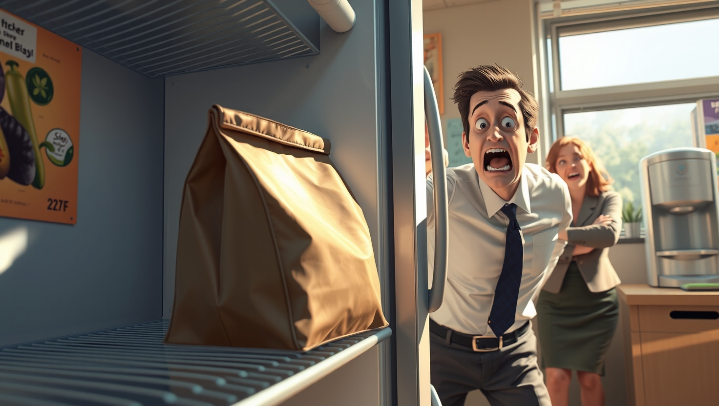 Coworker Caught Red-Handed Stealing Lunch: AITA for Reporting Them?