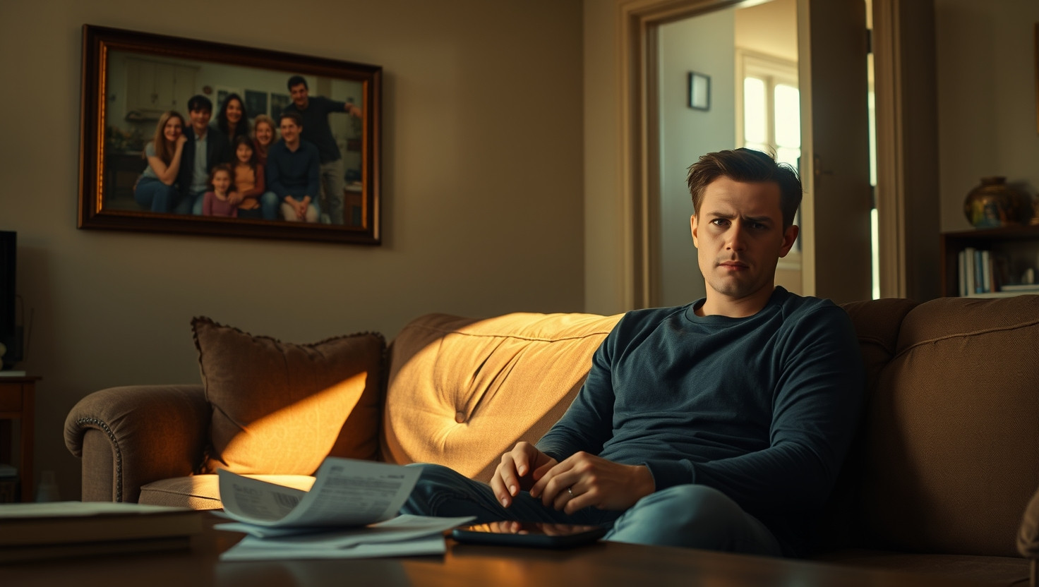 Debating Whether to Lend Money to Irresponsible Sibling in Family Financial Crisis