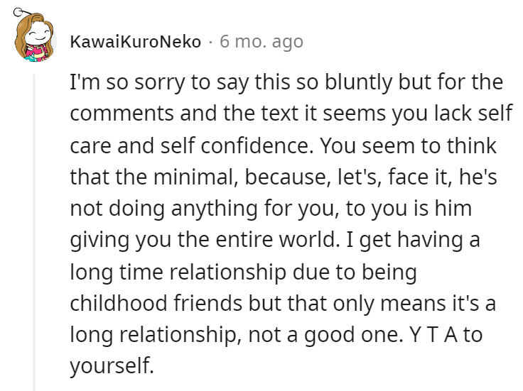 Lacking in Self-Confidence