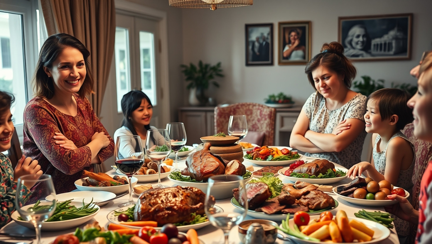 AITA: Serving Meat to Vegan Family at Annual Dinner Causes Family Feud